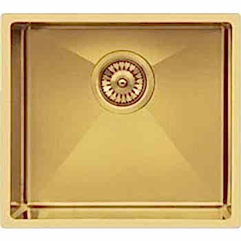 Ukinox Colorx 400 Altın Polisajlı Tezgahüstü Eviye