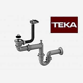 TEKA EBM 45 MODELİ 1 GÖZ PASLANMAZ CELİK EVİYE SİFONU